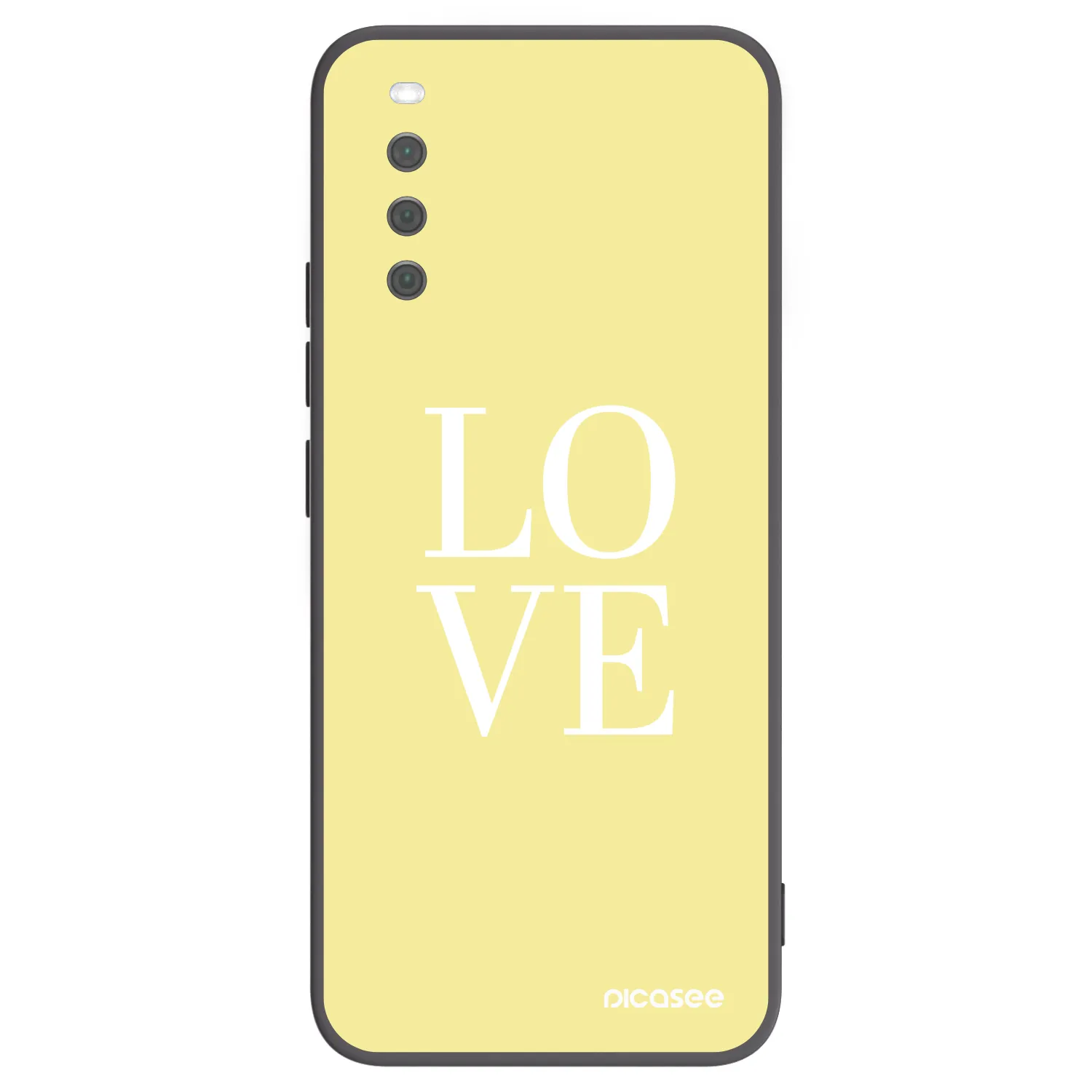 Picasee fekete szilikon tok az alábbi mobiltelefonokra Sony Xperia 10 III - Love