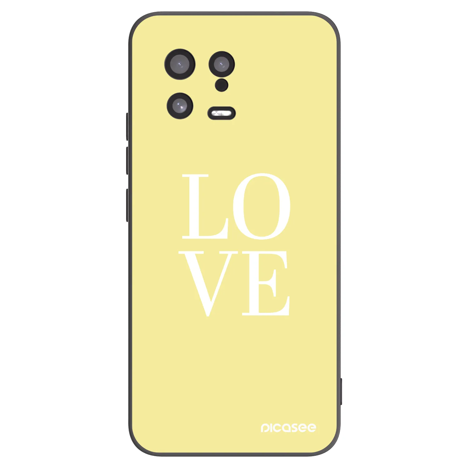 Picasee fekete szilikon tok az alábbi mobiltelefonokra Xiaomi 13 - Love