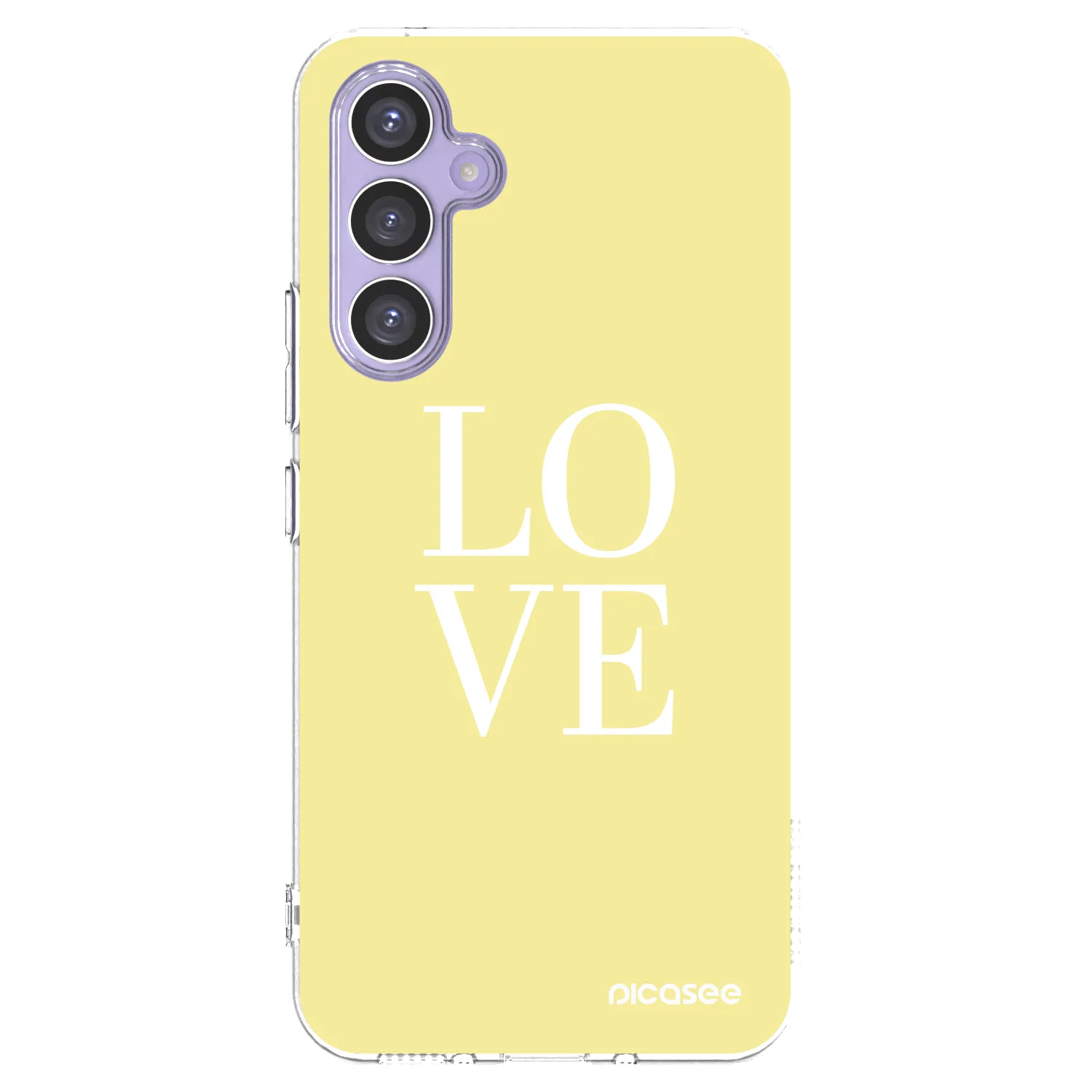 Picasee átlátszó szilikon tok az alábbi mobiltelefonokra Samsung Galaxy A54 5G A546B - Love