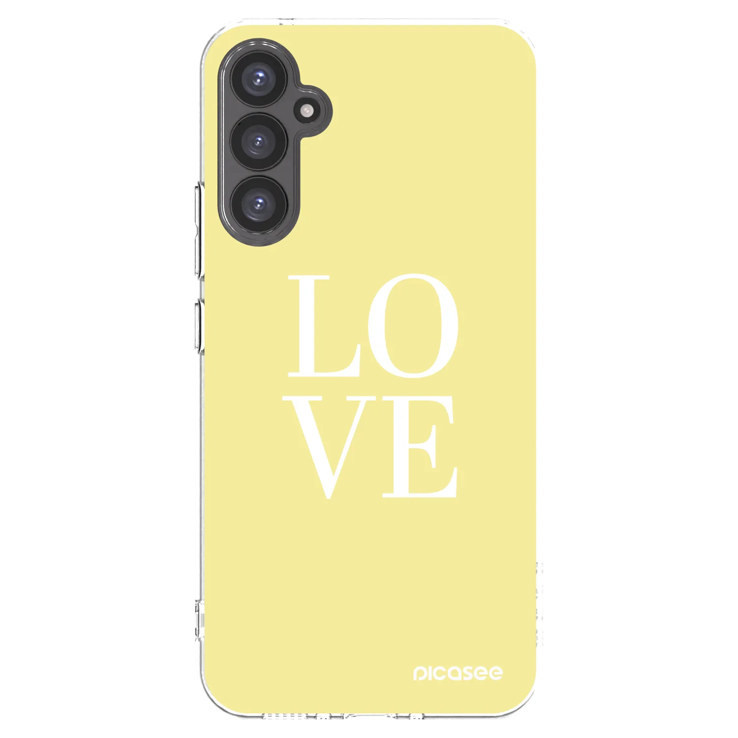 Picasee átlátszó szilikon tok az alábbi mobiltelefonokra Samsung Galaxy A34 5G A346B - Love