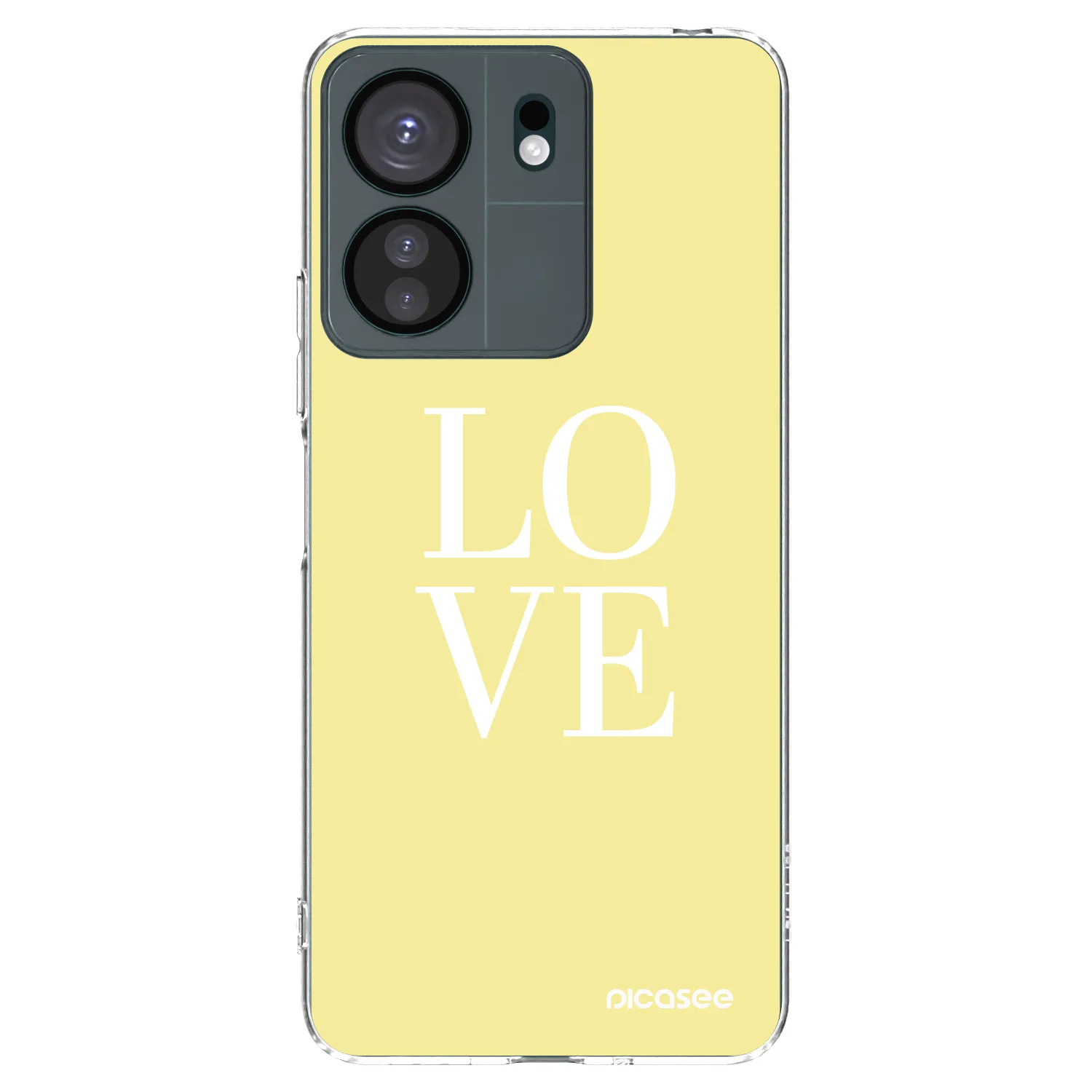 Picasee átlátszó szilikon tok az alábbi mobiltelefonokra Xiaomi Redmi 13C 4G - Love