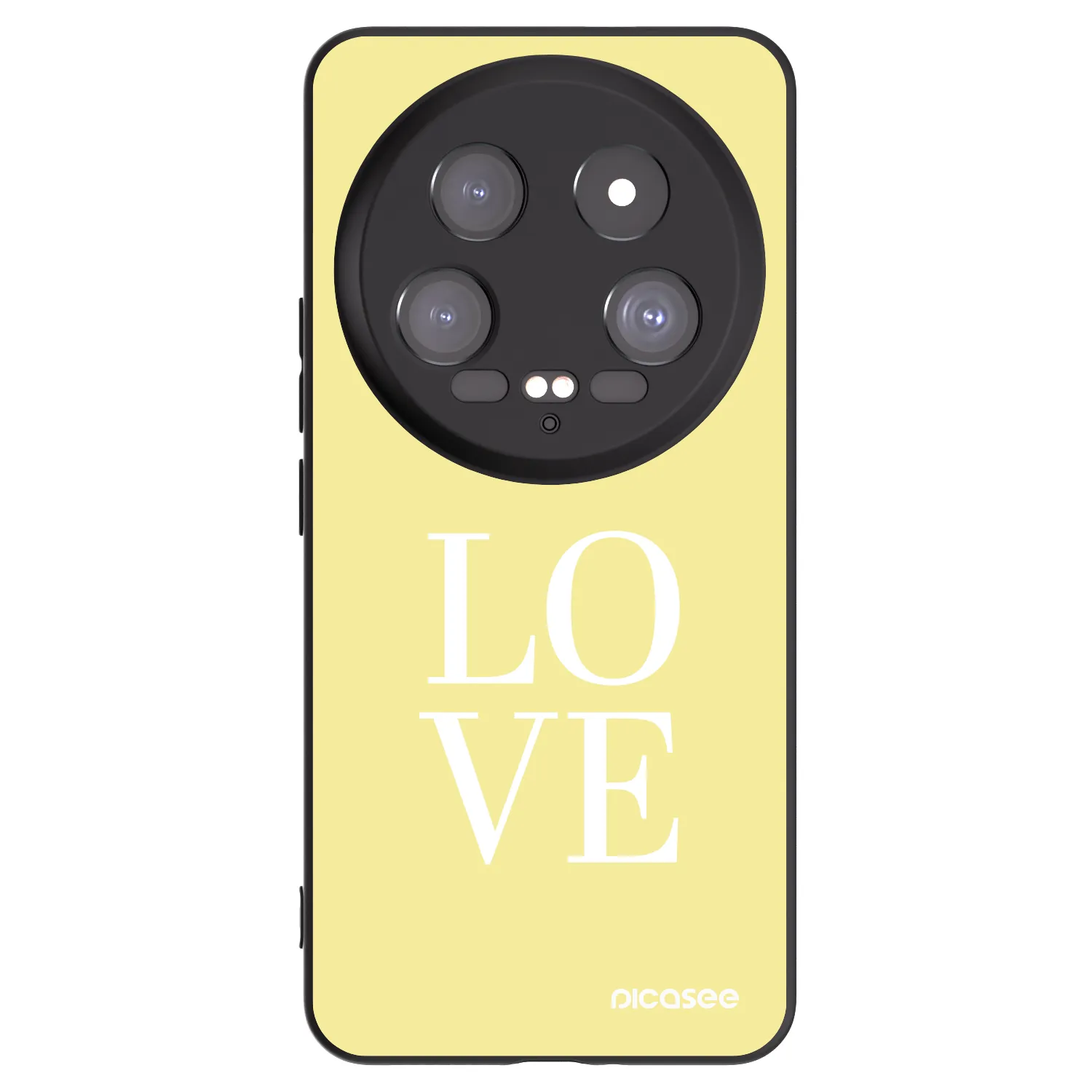 Picasee fekete szilikon tok az alábbi mobiltelefonokra Xiaomi 14 Ultra - Love