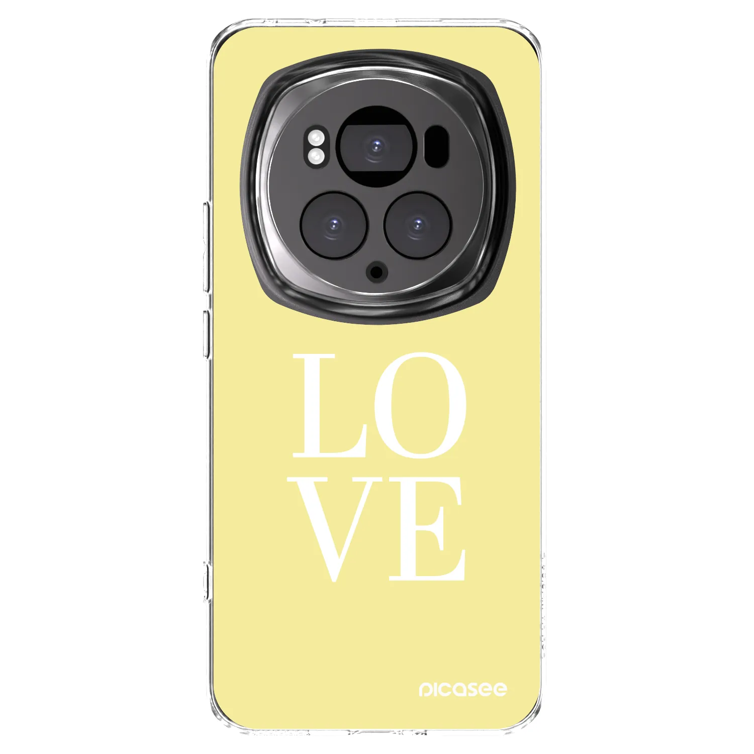 Picasee átlátszó szilikon tok az alábbi mobiltelefonokra Honor Magic6 Pro - Love