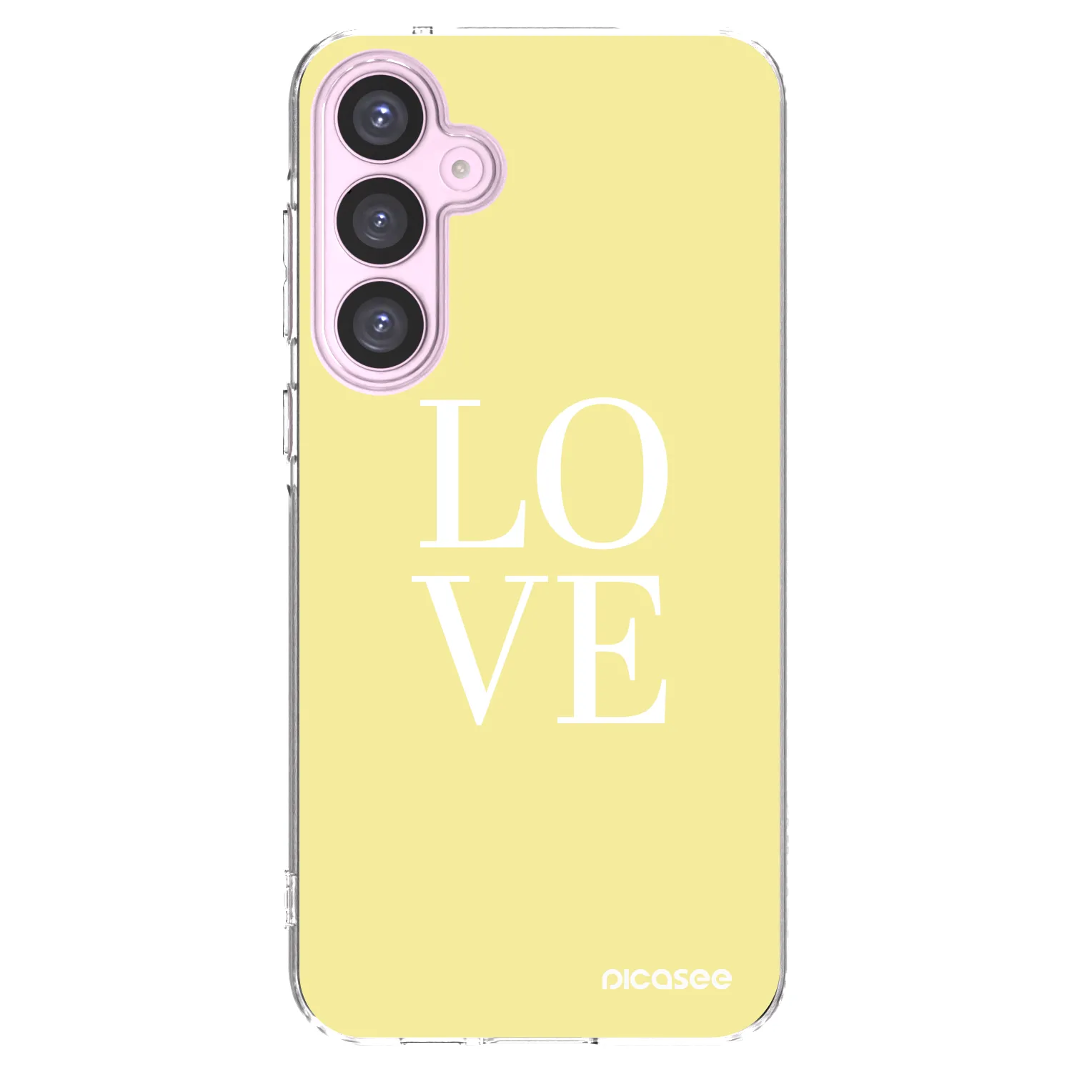 Picasee átlátszó szilikon tok az alábbi mobiltelefonokra Samsung Galaxy A55 5G A556B - Love