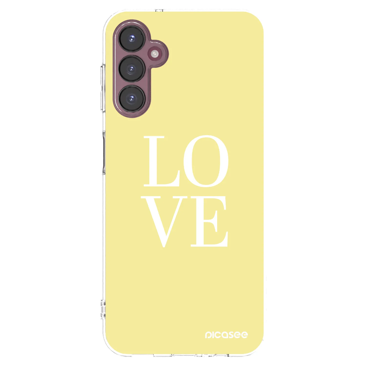 Picasee átlátszó szilikon tok az alábbi mobiltelefonokra Samsung Galaxy A05s A057G - Love