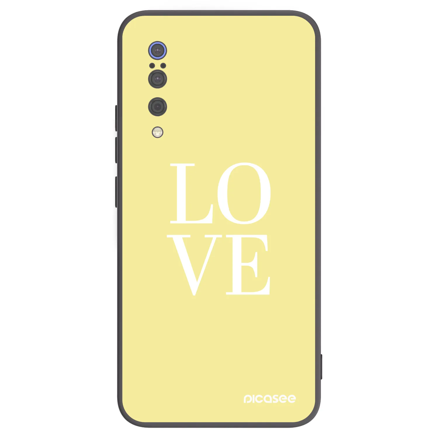 Picasee fekete szilikon tok az alábbi mobiltelefonokra Xiaomi Mi 9 - Love