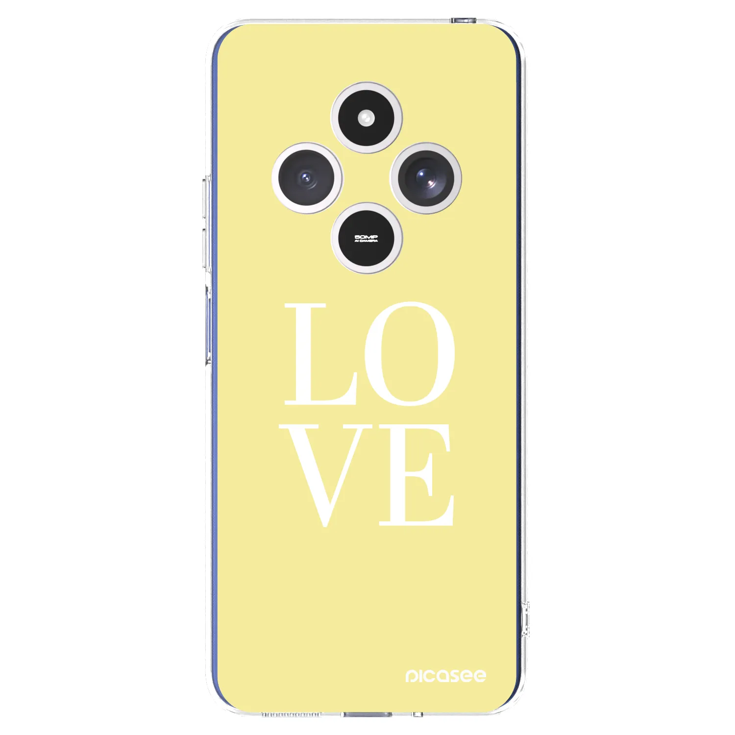 Picasee átlátszó szilikon tok az alábbi mobiltelefonokra Xiaomi Redmi 14C - Love