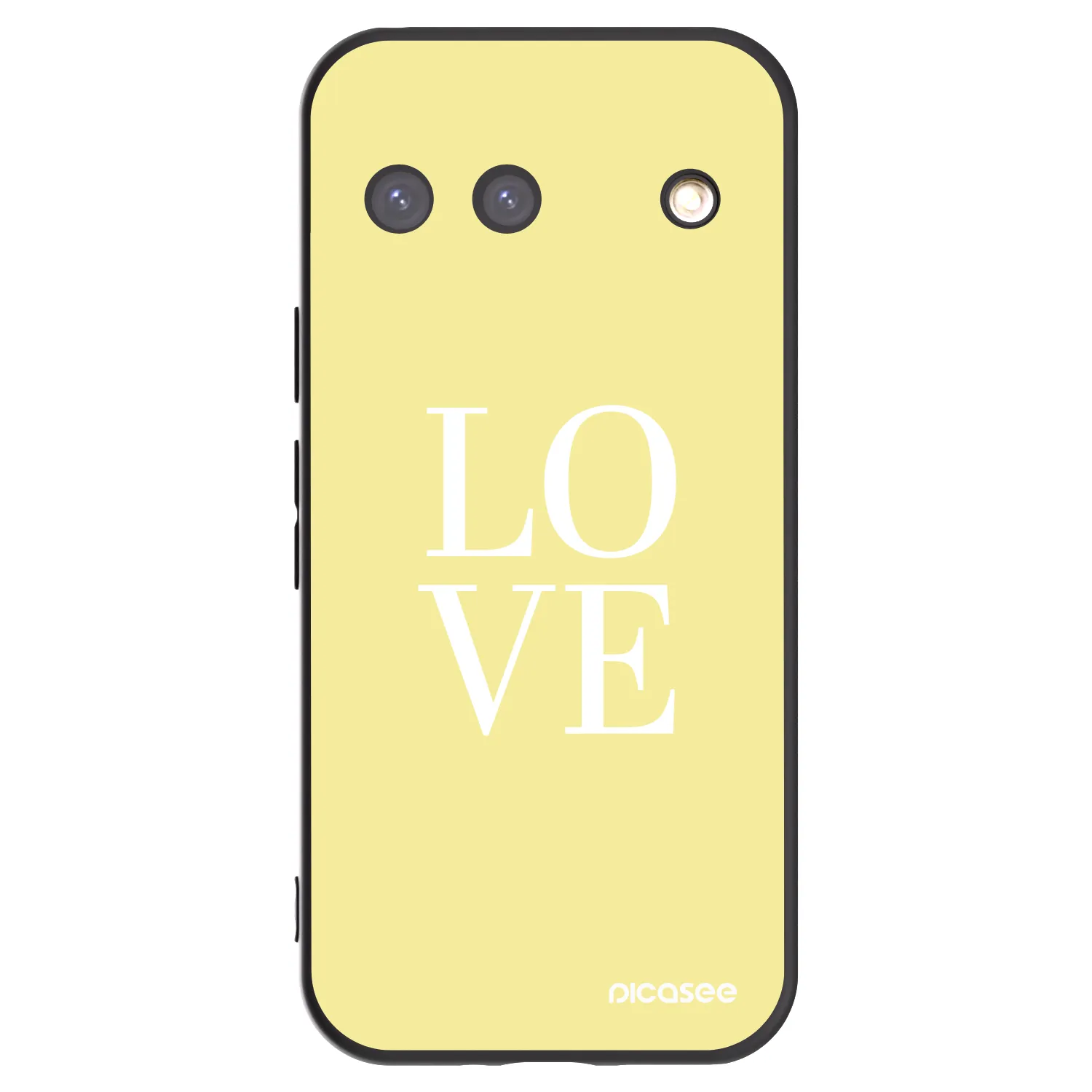 Picasee fekete szilikon tok az alábbi mobiltelefonokra Google Pixel 9 - Love