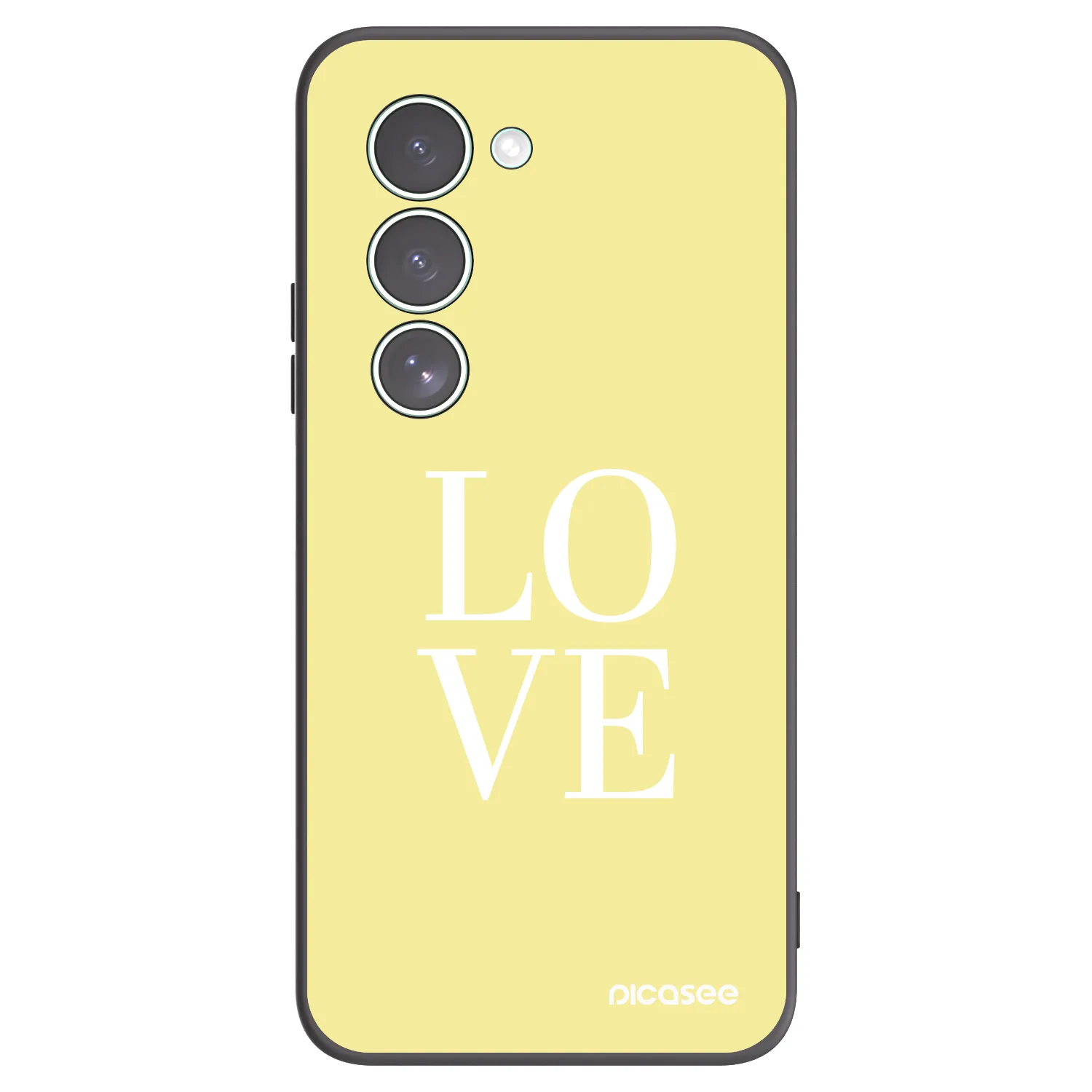 Picasee fekete szilikon tok az alábbi mobiltelefonokra Xiaomi Redmi 15 5G - Love