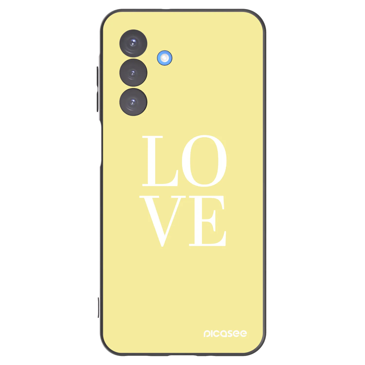 Picasee fekete szilikon tok az alábbi mobiltelefonokra Samsung Galaxy A17 5G - Love