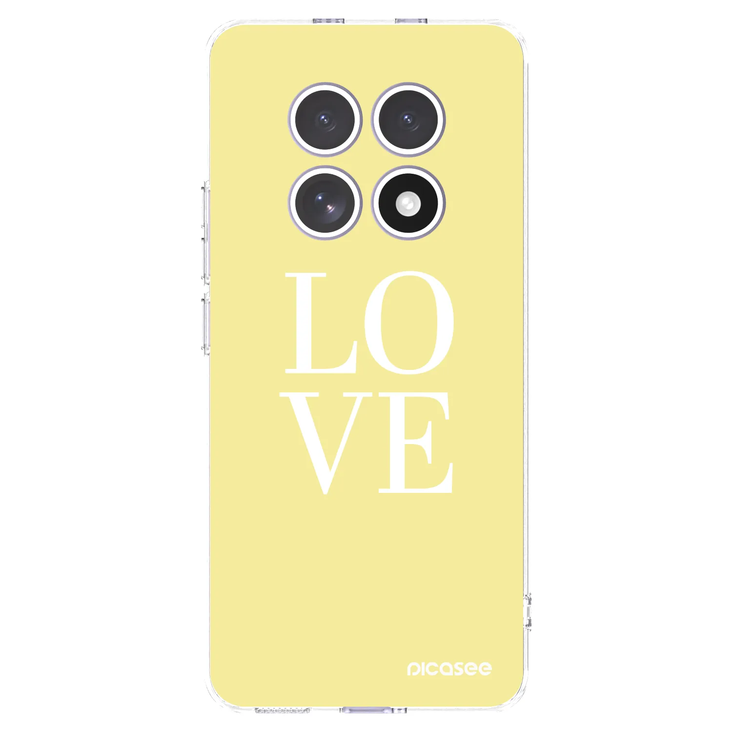 Picasee átlátszó szilikon tok az alábbi mobiltelefonokra Xiaomi Redmi Note 15 - Love