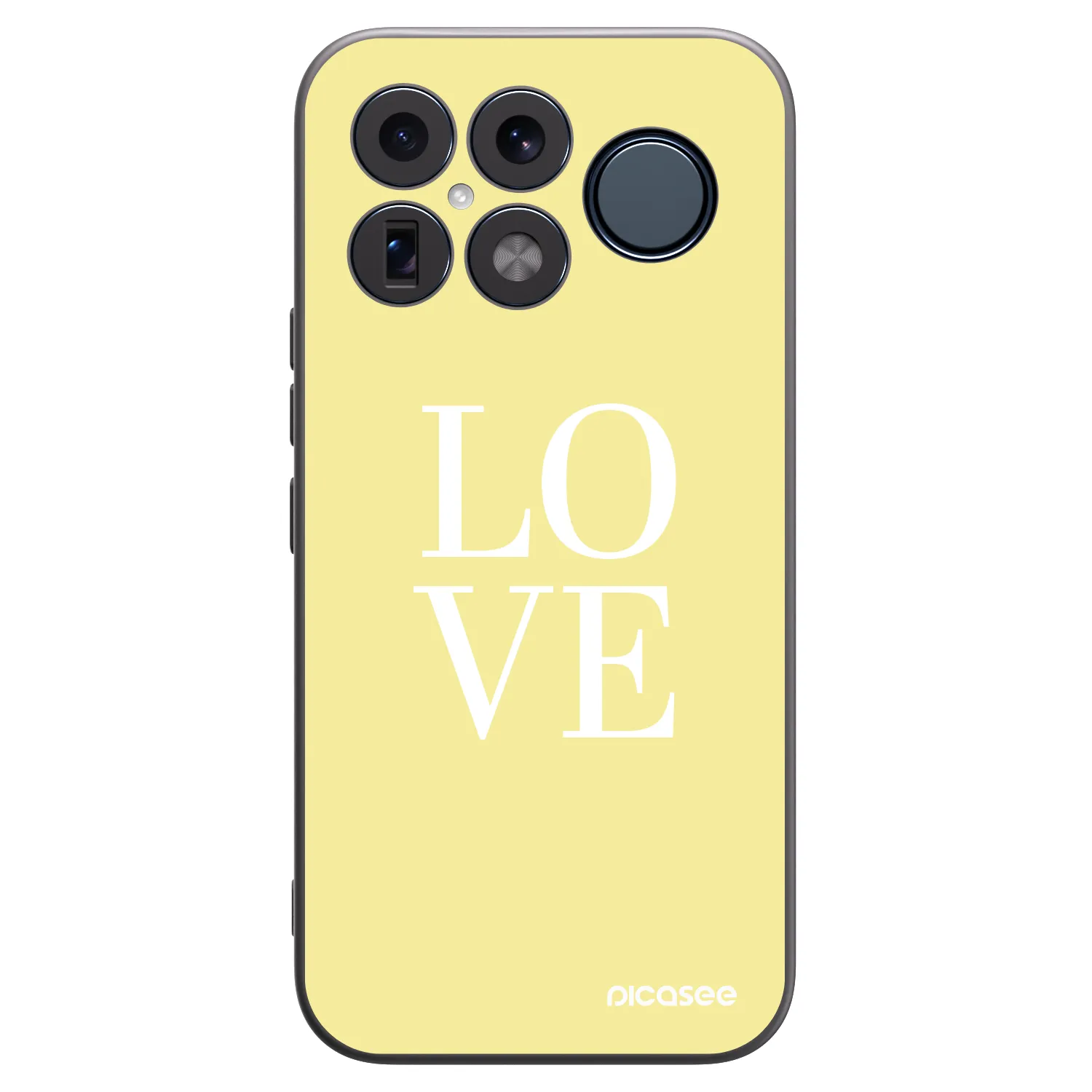 Picasee fekete szilikon tok az alábbi mobiltelefonokra Xiaomi Poco F8 Ultra - Love
