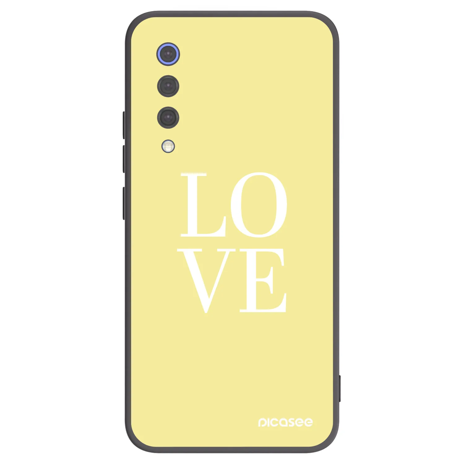 Picasee fekete szilikon tok az alábbi mobiltelefonokra Xiaomi Mi 9 SE - Love