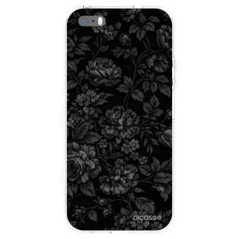 Picasee átlátszó szilikon tok az alábbi mobiltelefonokra Apple iPhone 5/5S/SE - Dark Romance