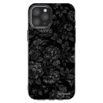 Picasee átlátszó szilikon tok az alábbi mobiltelefonokra Apple iPhone 12 Pro Max - Dark Romance