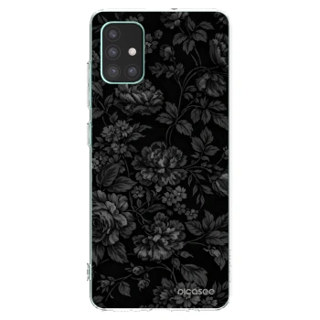 Picasee átlátszó szilikon tok az alábbi mobiltelefonokra Samsung Galaxy M51 M515F - Dark Romance