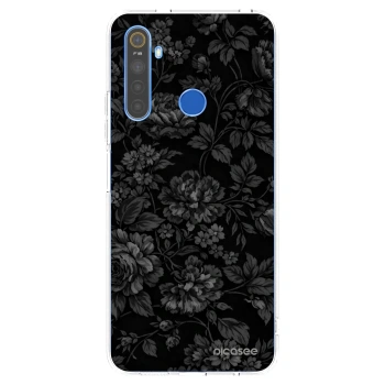 Picasee átlátszó szilikon tok az alábbi mobiltelefonokra Realme 5 - Dark Romance