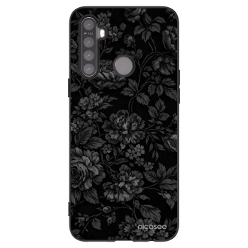 Picasee fekete szilikon tok az alábbi mobiltelefonokra Realme 5 - Dark Romance