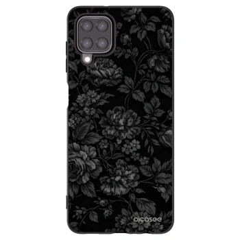 Picasee fekete szilikon tok az alábbi mobiltelefonokra Samsung Galaxy A12 A125F - Dark Romance