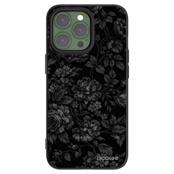 Picasee fekete szilikon tok az alábbi mobiltelefonokra Apple iPhone 13 Pro - Dark Romance