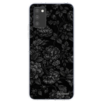 Picasee átlátszó szilikon tok az alábbi mobiltelefonokra Samsung Galaxy A02s A025G - Dark Romance