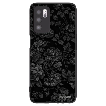 Picasee fekete szilikon tok az alábbi mobiltelefonokra OPPO A16s - Dark Romance