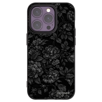 Picasee fekete szilikon tok az alábbi mobiltelefonokra Apple iPhone 14 Pro - Dark Romance