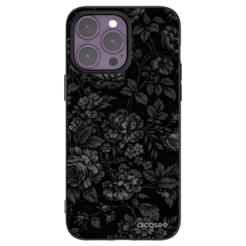 Picasee fekete szilikon tok az alábbi mobiltelefonokra Apple iPhone 14 Pro Max - Dark Romance
