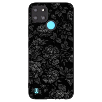 Picasee fekete szilikon tok az alábbi mobiltelefonokra Realme C21Y - Dark Romance