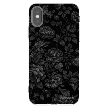 Picasee átlátszó szilikon tok az alábbi mobiltelefonokra Apple iPhone X/XS - Dark Romance