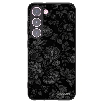 Picasee fekete szilikon tok az alábbi mobiltelefonokra Samsung Galaxy S23 5G - Dark Romance