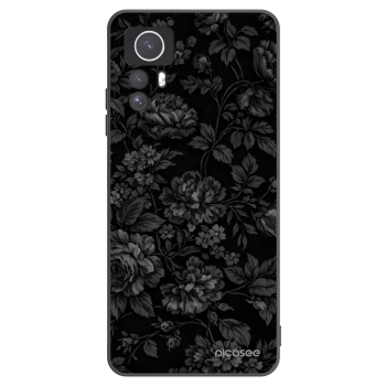 Picasee fekete szilikon tok az alábbi mobiltelefonokra Xiaomi Redmi Note 12S - Dark Romance