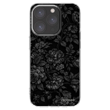 Picasee átlátszó szilikon tok az alábbi mobiltelefonokra Apple iPhone 15 Pro - Dark Romance