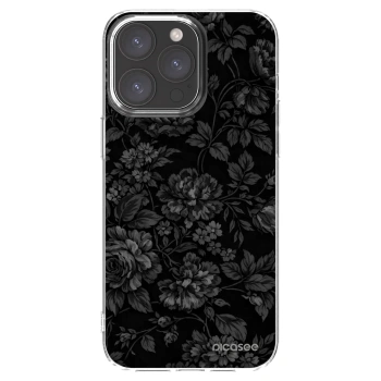 Picasee átlátszó szilikon tok az alábbi mobiltelefonokra Apple iPhone 15 Pro Max - Dark Romance