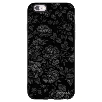 Picasee fekete szilikon tok az alábbi mobiltelefonokra Apple iPhone 6/6S - Dark Romance