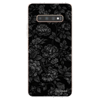 Picasee átlátszó szilikon tok az alábbi mobiltelefonokra Samsung Galaxy S10 Plus G975 - Dark Romance