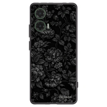 Picasee fekete szilikon tok az alábbi mobiltelefonokra Motorola Moto G35 5G - Dark Romance