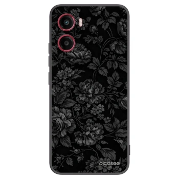 Picasee fekete szilikon tok az alábbi mobiltelefonokra Motorola Moto G05 - Dark Romance