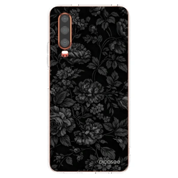 Picasee átlátszó szilikon tok az alábbi mobiltelefonokra Huawei P30 - Dark Romance