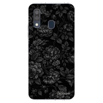 Picasee átlátszó szilikon tok az alábbi mobiltelefonokra Samsung Galaxy A40 A405F - Dark Romance