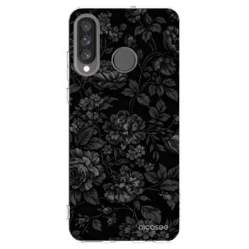 Picasee átlátszó szilikon tok az alábbi mobiltelefonokra Huawei P30 Lite - Dark Romance