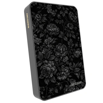 Picasee Powerbank MagSafe 10 000 mAh Szürke - Dark Romance