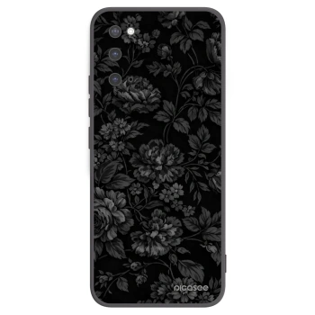 Picasee fekete szilikon tok az alábbi mobiltelefonokra Samsung Galaxy S20 G980F - Dark Romance