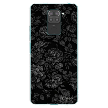 Picasee fekete szilikon tok az alábbi mobiltelefonokra Xiaomi Redmi Note 9 - Dark Romance