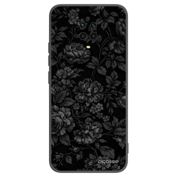 Picasee fekete szilikon tok az alábbi mobiltelefonokra Xiaomi Redmi Note 9S - Dark Romance
