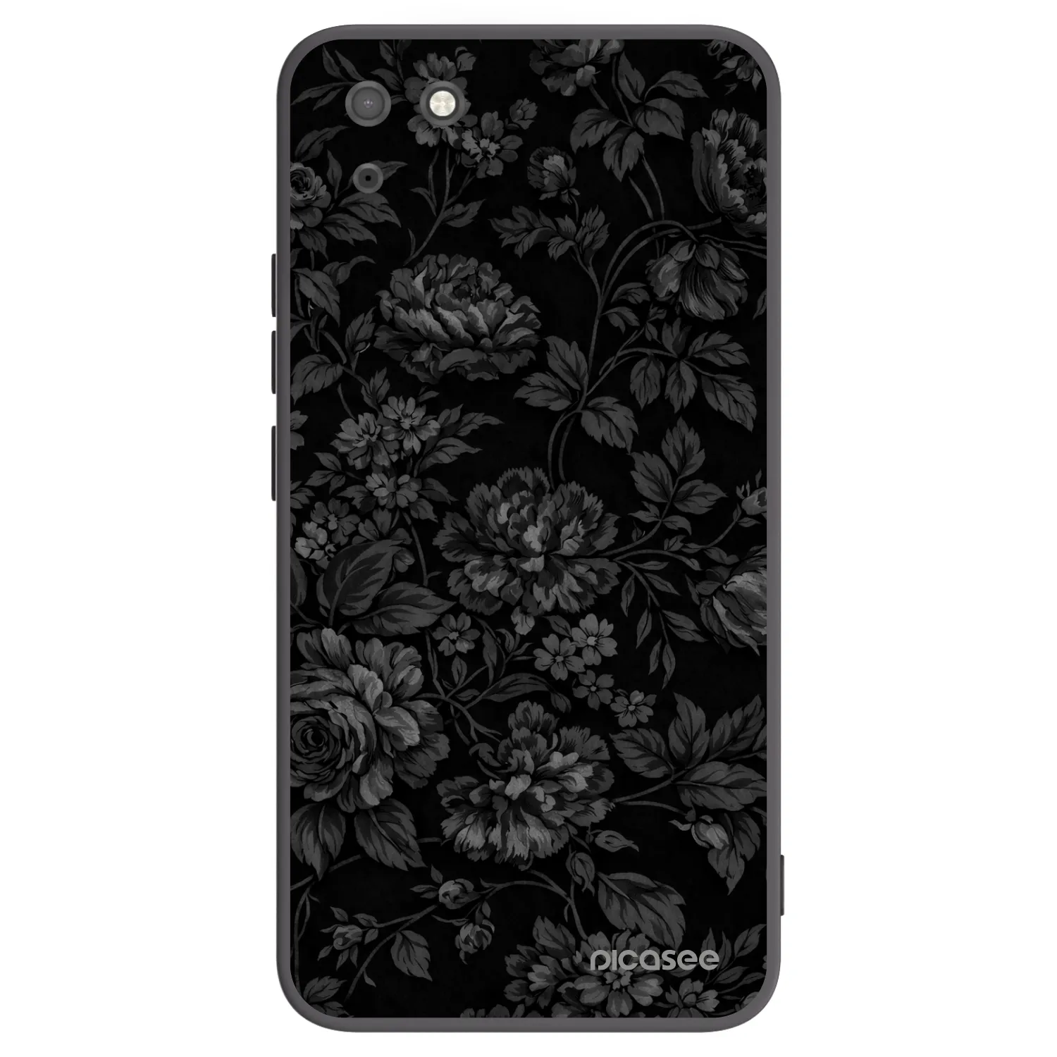 Picasee fekete szilikon tok az alábbi mobiltelefonokra Huawei Y5P - Dark Romance