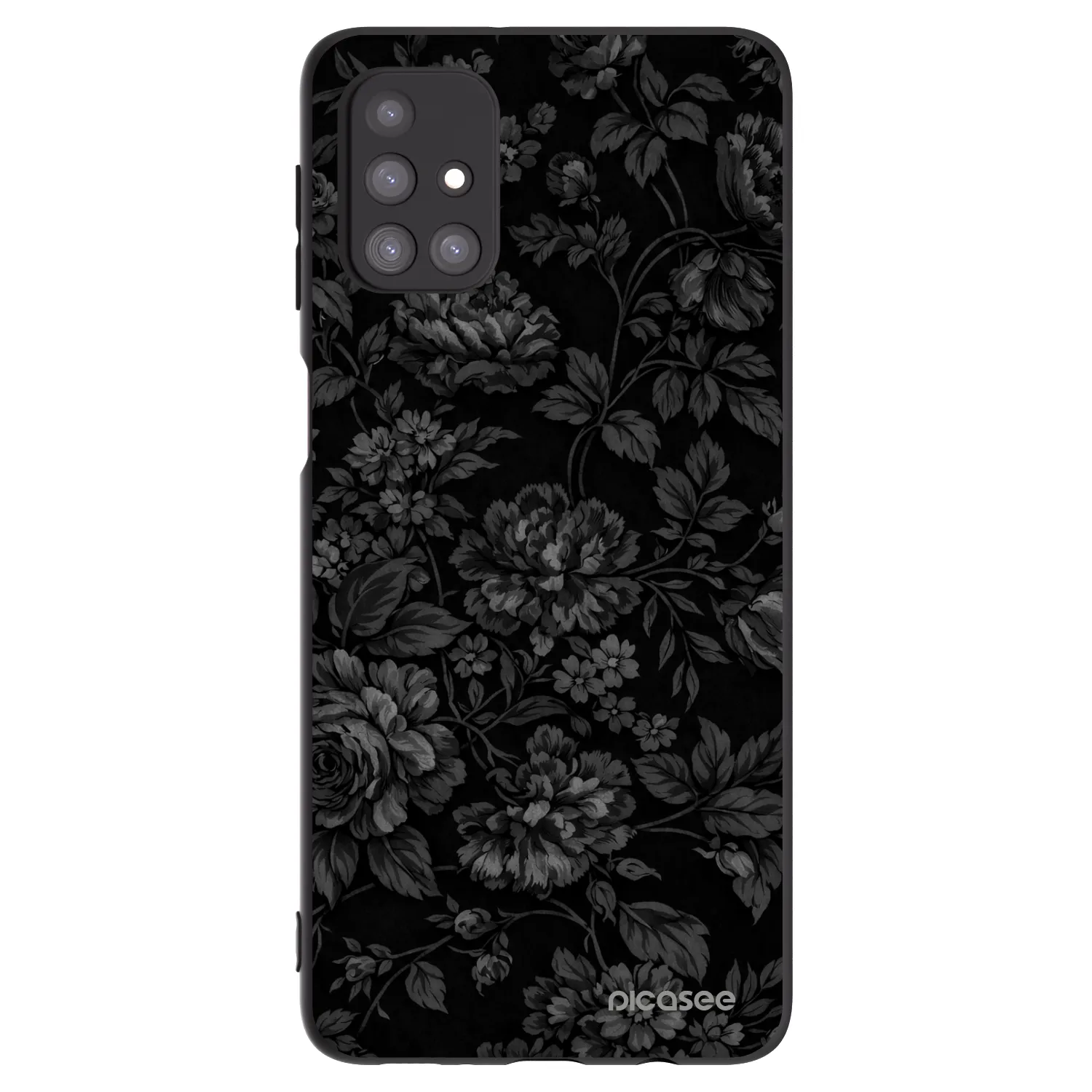 Picasee fekete szilikon tok az alábbi mobiltelefonokra Samsung Galaxy M31s - Dark Romance