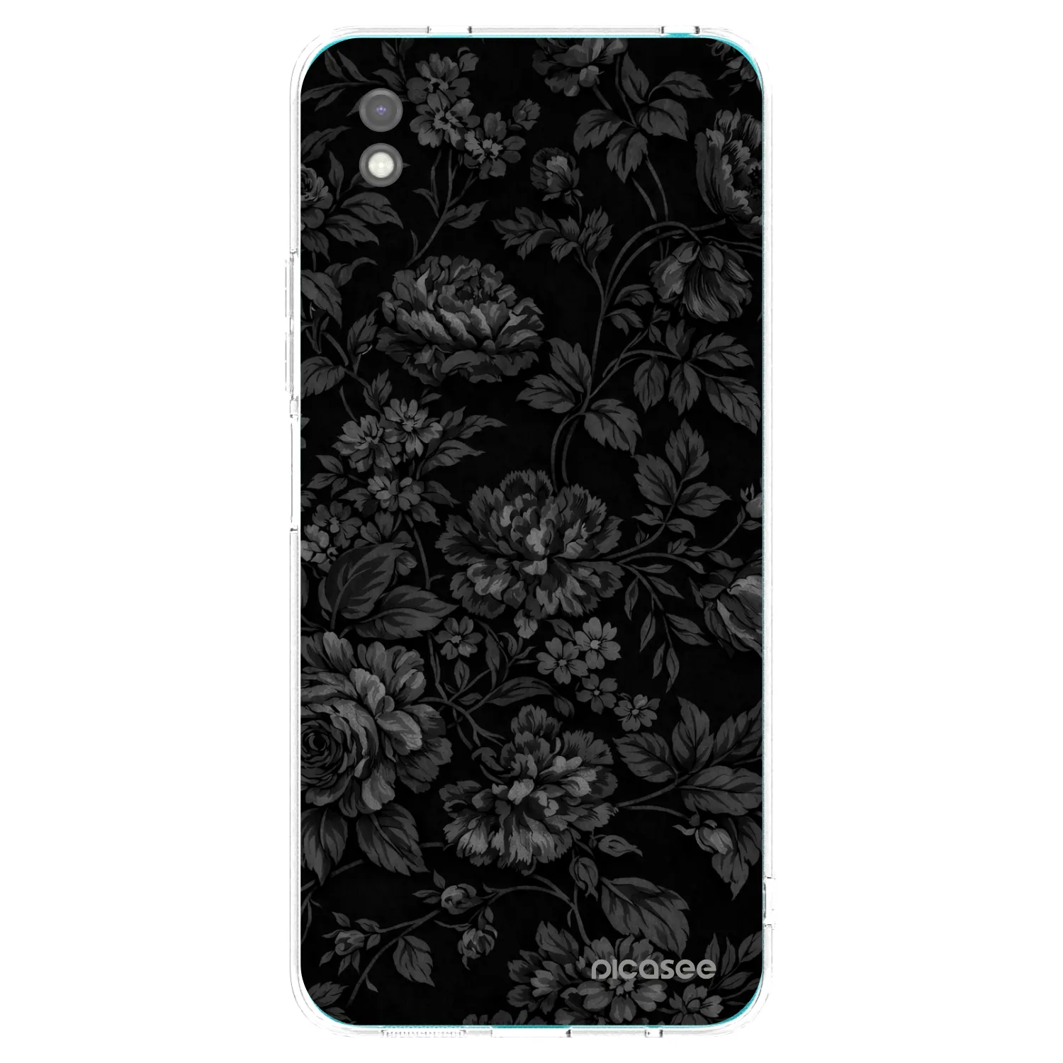 Picasee fekete szilikon tok az alábbi mobiltelefonokra Xiaomi Redmi 9A - Dark Romance