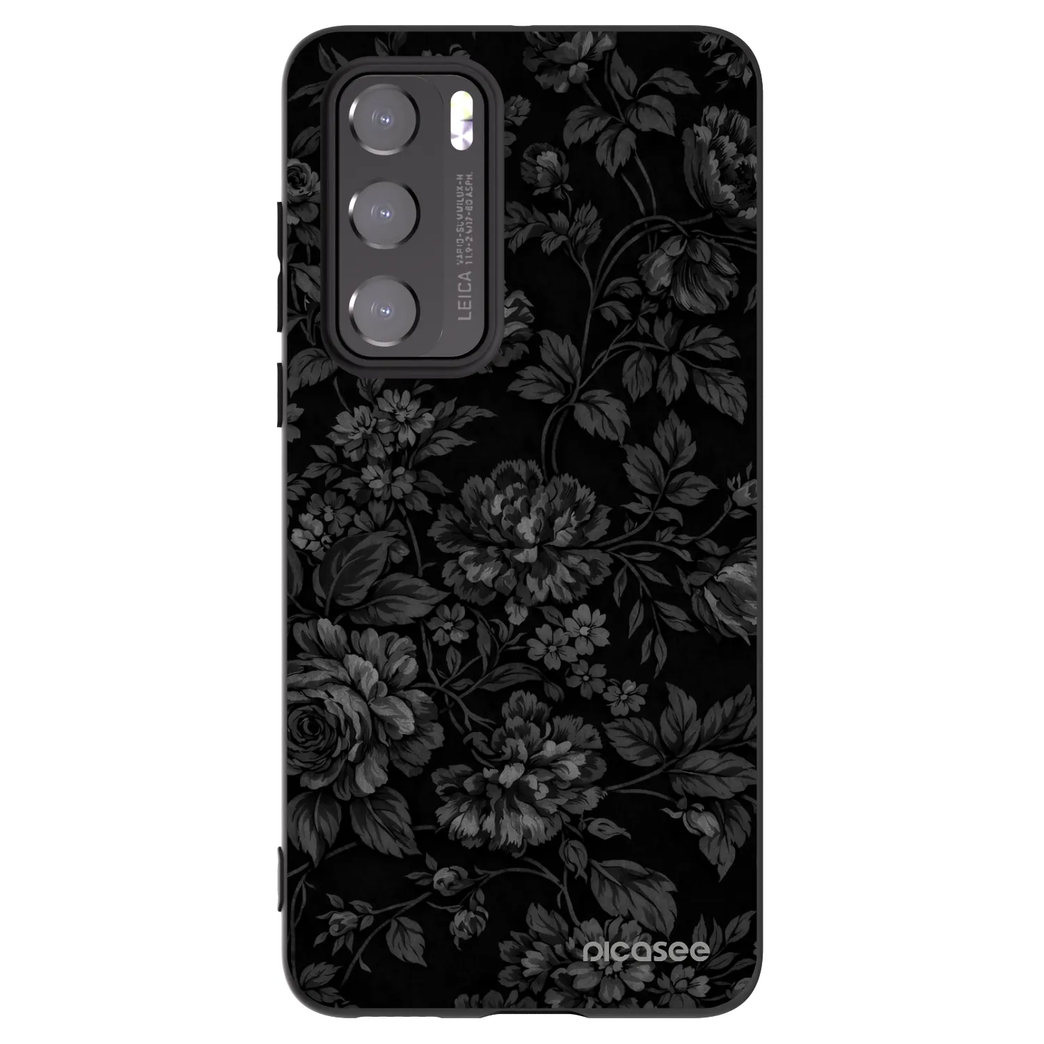 Picasee fekete szilikon tok az alábbi mobiltelefonokra Huawei P40 - Dark Romance