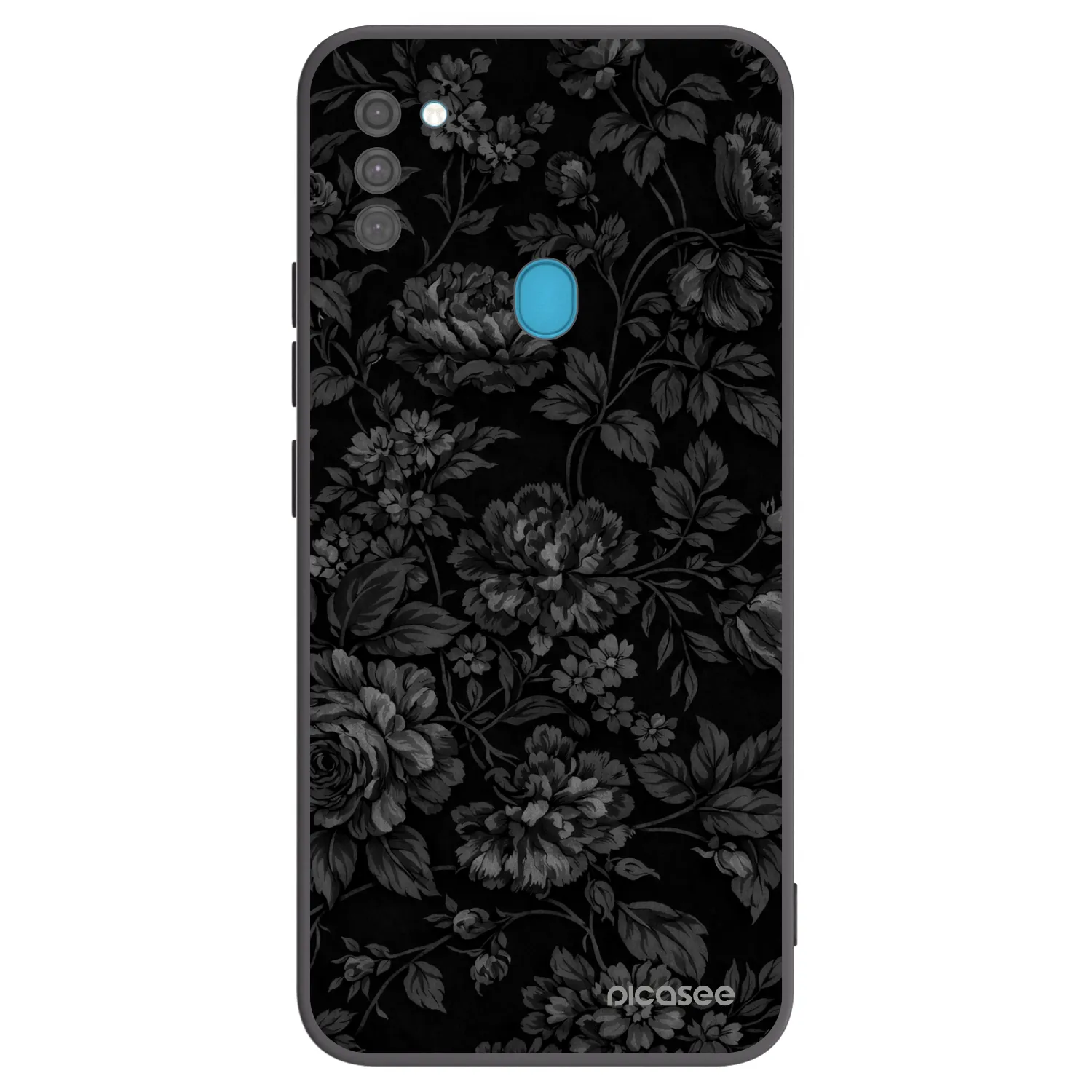 Picasee fekete szilikon tok az alábbi mobiltelefonokra Samsung Galaxy M11 - Dark Romance